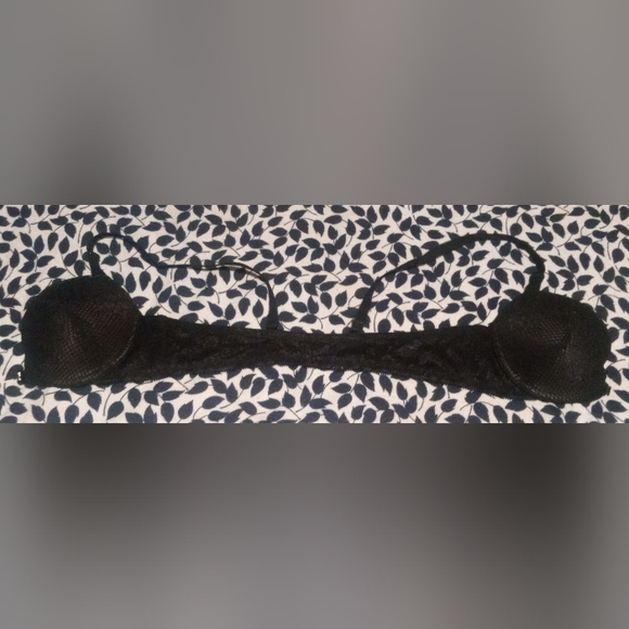 LOCUST Front Closure Lace Bra, 36A - Picture 3 of 3